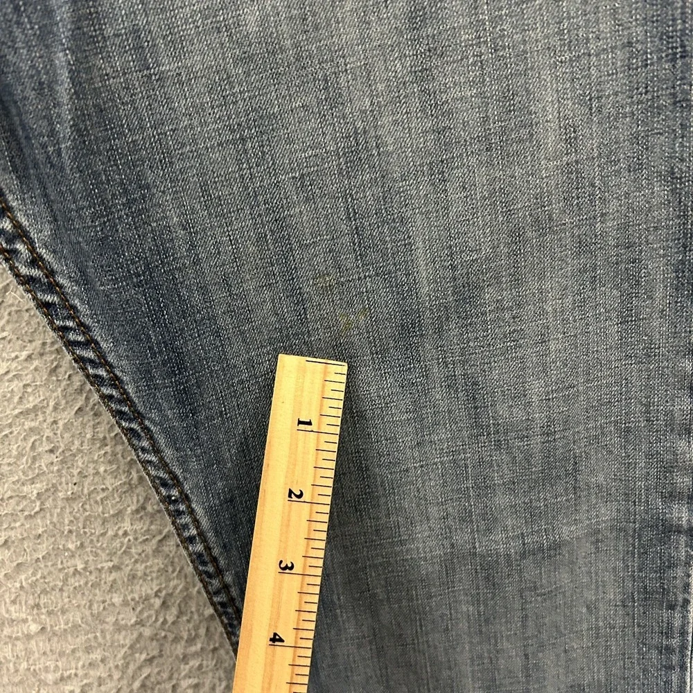Levis Jeans Mens 36x30 Blue Denim 527 Bootcut Medium Wash Work Wear Cotton Adult